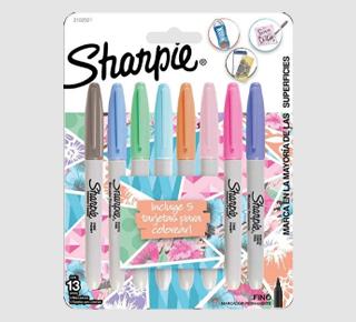 Marcadores sharpie Tonos Pastel