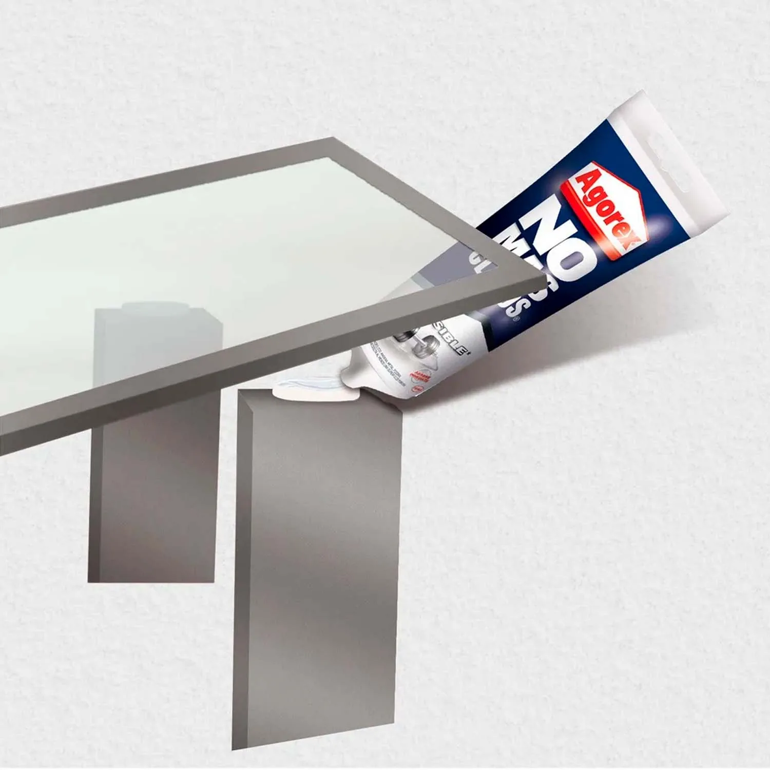 Adhesivo Agorex No Mas Clavos Invisible 200gr