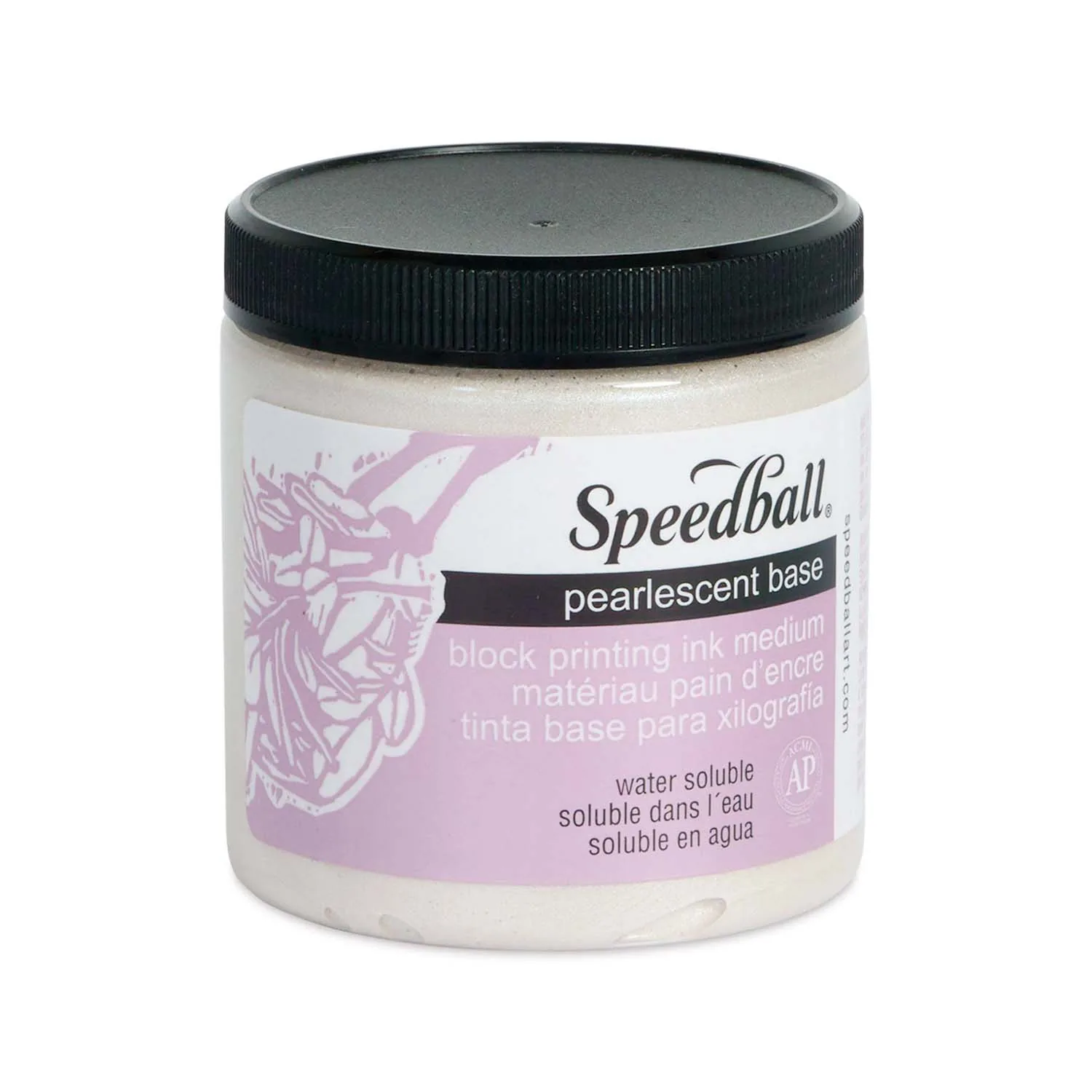 Base perlada para pinturas de grabado Speedball 225cc