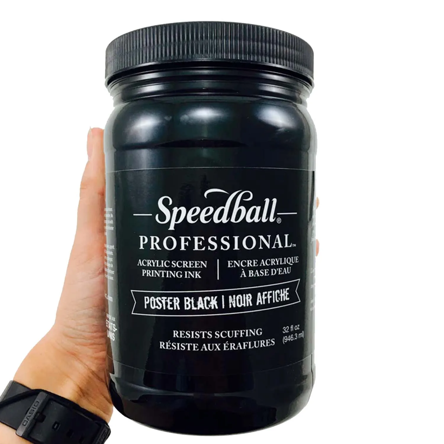 Tinta Para Serigrafía Poster Black Speedball 32oz 946.3ml