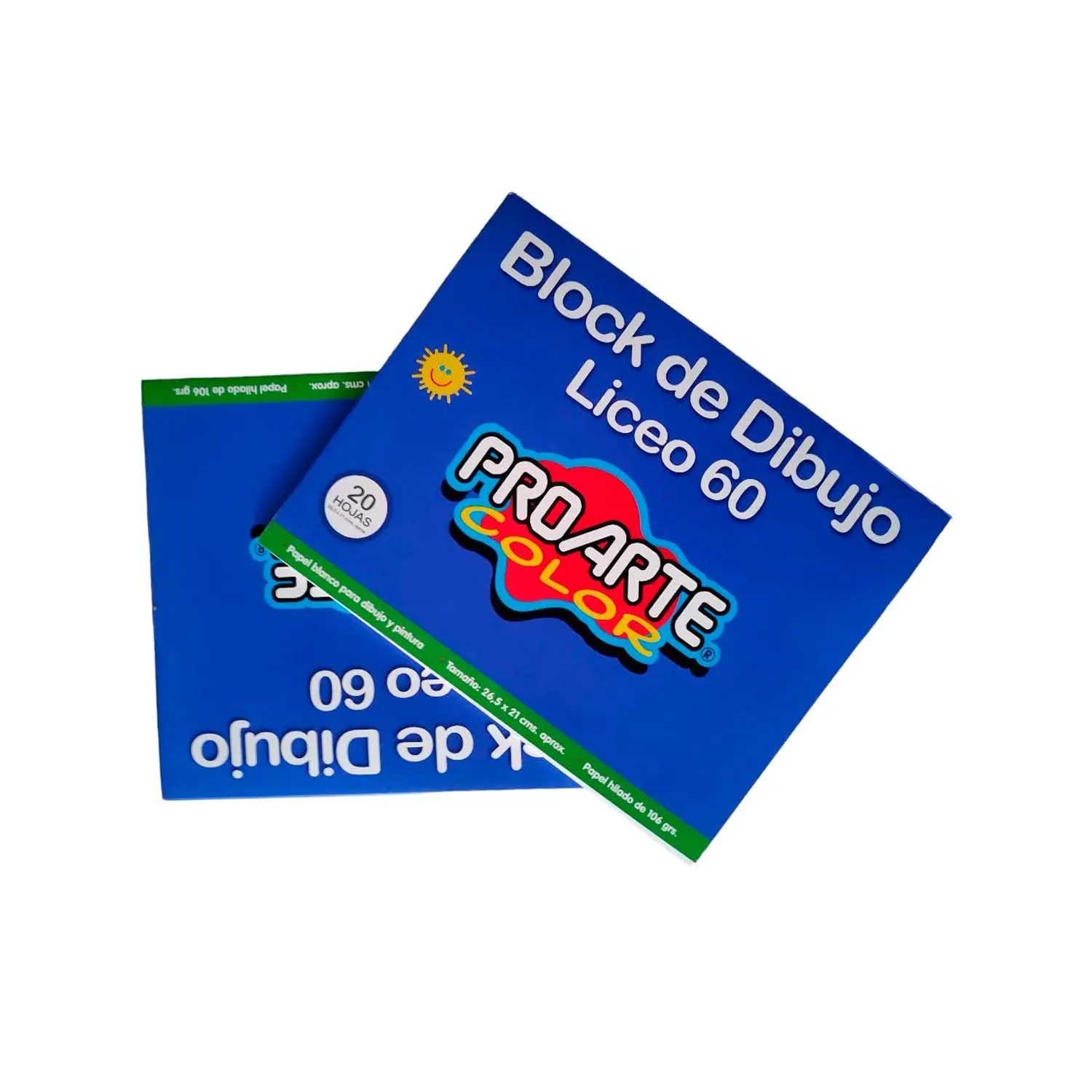 Block Liceo Proarte 26.5x21cm 106gr. 20hj