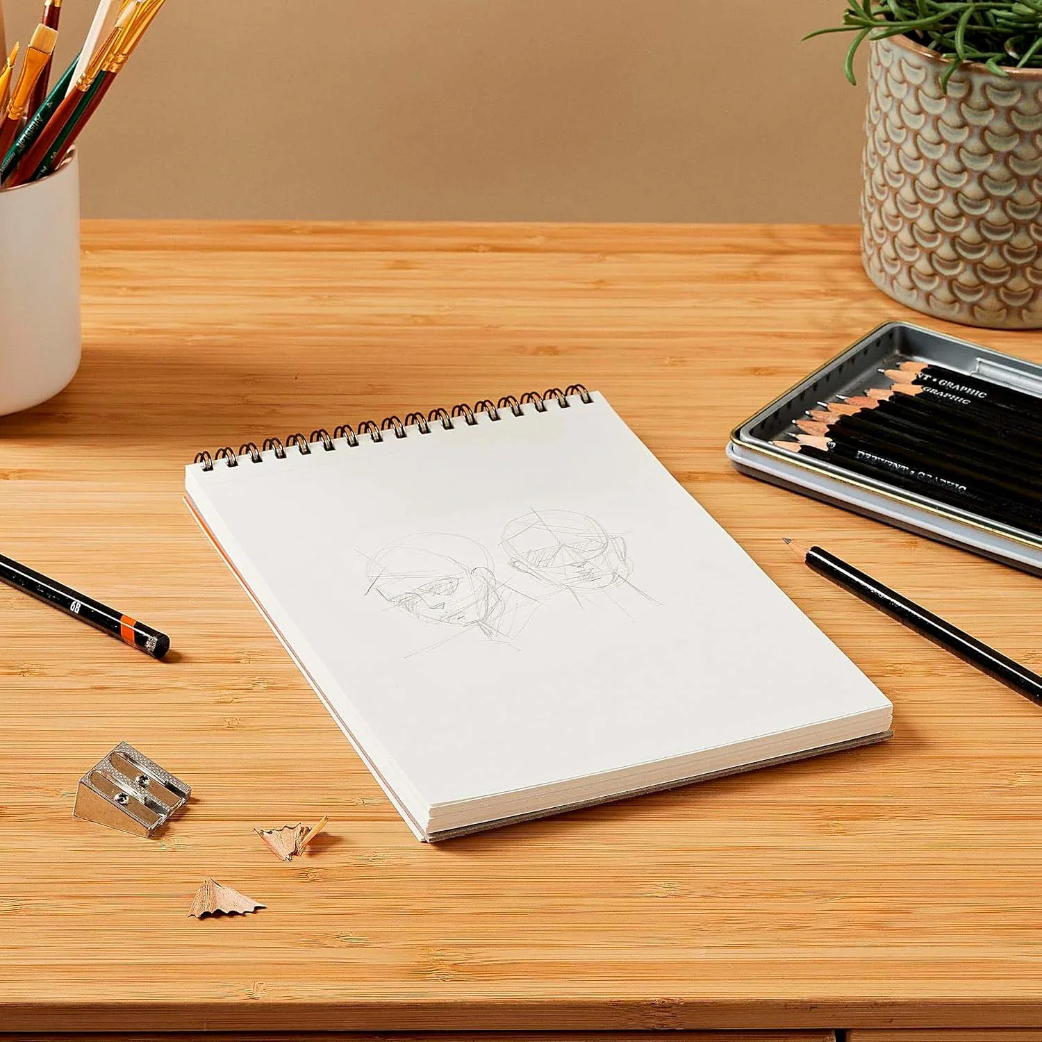 Croquera Canson XL Croquis 90gr 120 hjs A4 (21x29.7cm)