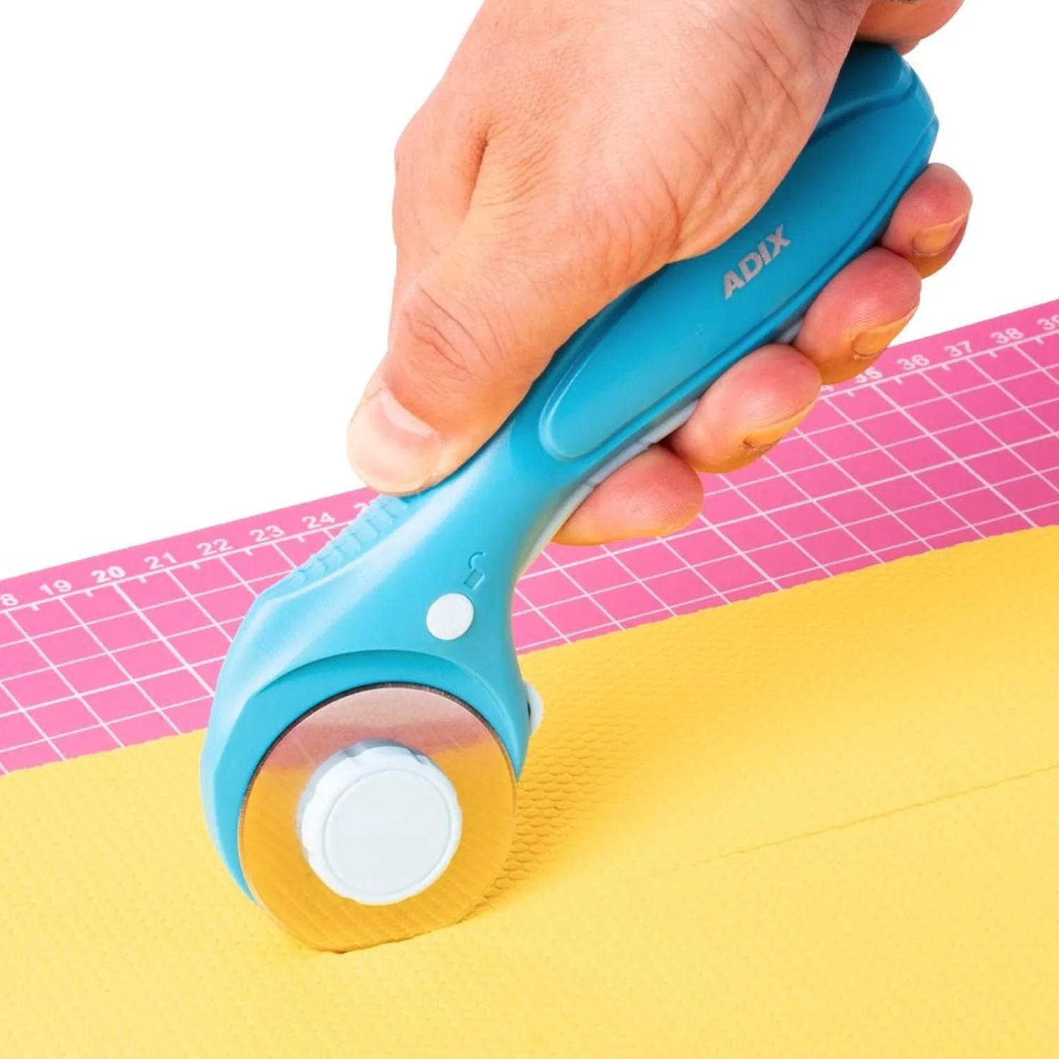 Cuchillo Rotatorio Adix 45mm Celeste