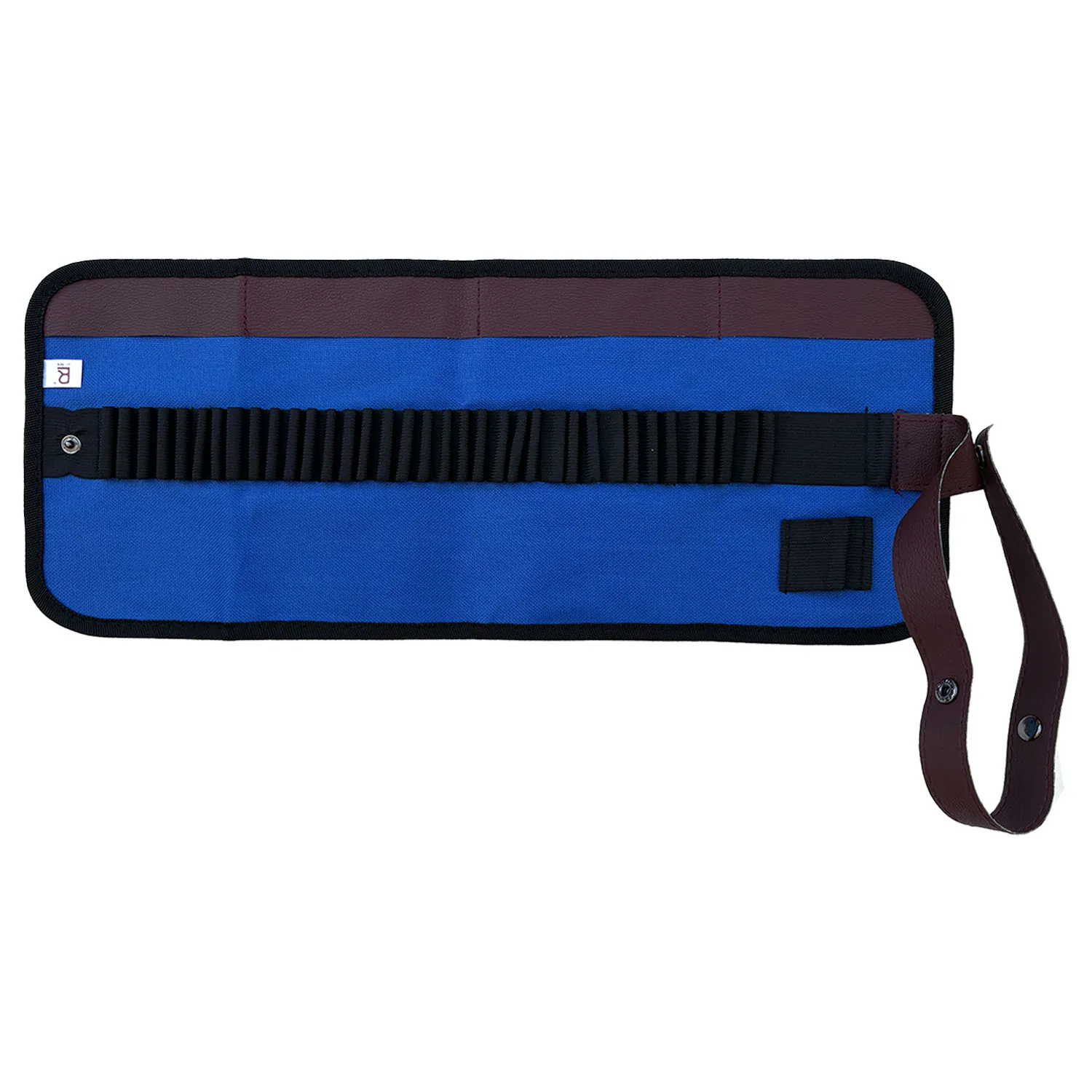 Estuche Enrollable Renart Con 36 Espacio Azul borde Negro