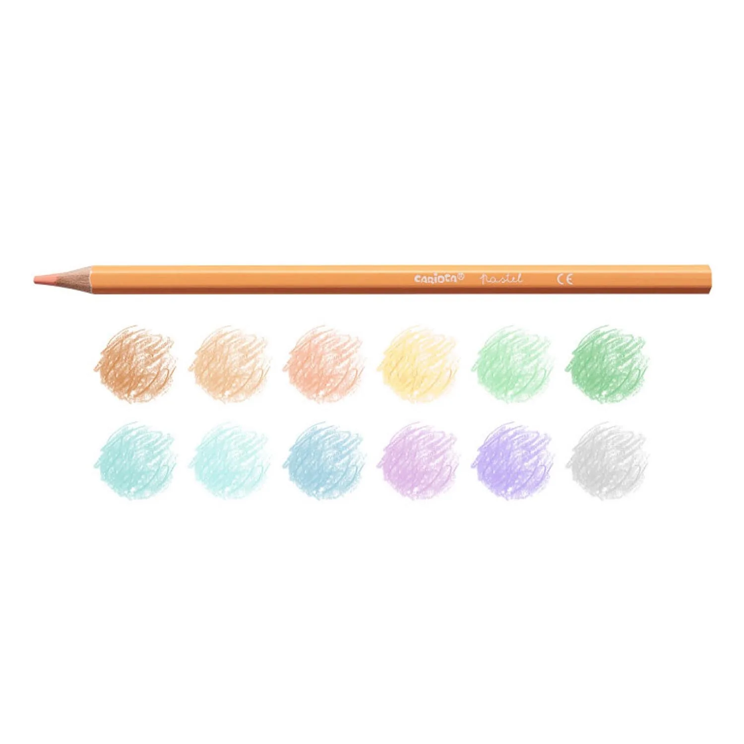 Lápices Carioca Pastel 12 Colores