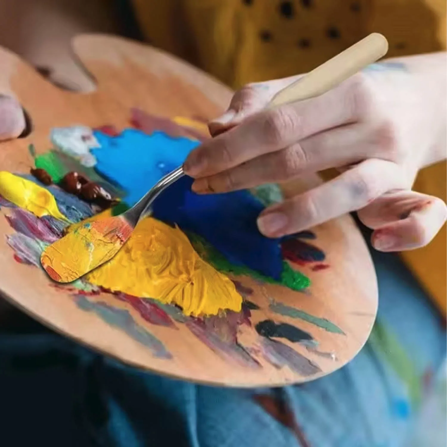 Paletas de Pintura Renart Set 5 pcs