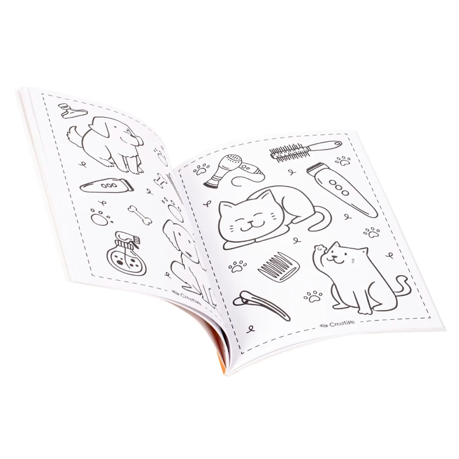 Libro para Colorear Doodles Perro/Gato Adix