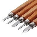 Gubias para Tallado Renart Set 12 pcs. con Caja Plástica