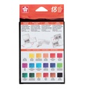 Sakura Koi Acuarela + Waterbrush 18 Colores