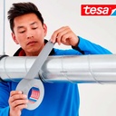 Cinta Adhesiva Multiuso Tesa Extra Fuerte 50mm x 10mts Gris