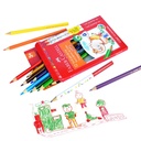 Lápices Faber-Castell Ecolápices Jumbo 12 Colores + 2 Grafitos