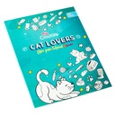 Libro para Colorear Cat Lover Kawai Adix