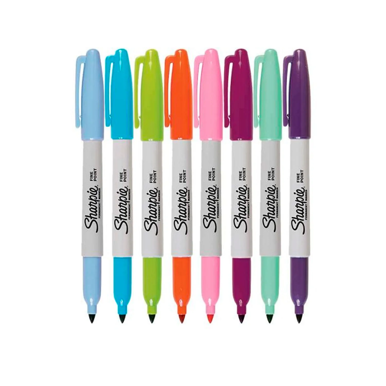 Marcador Sharpie Fashion 8 colores Punta Fina Permanente