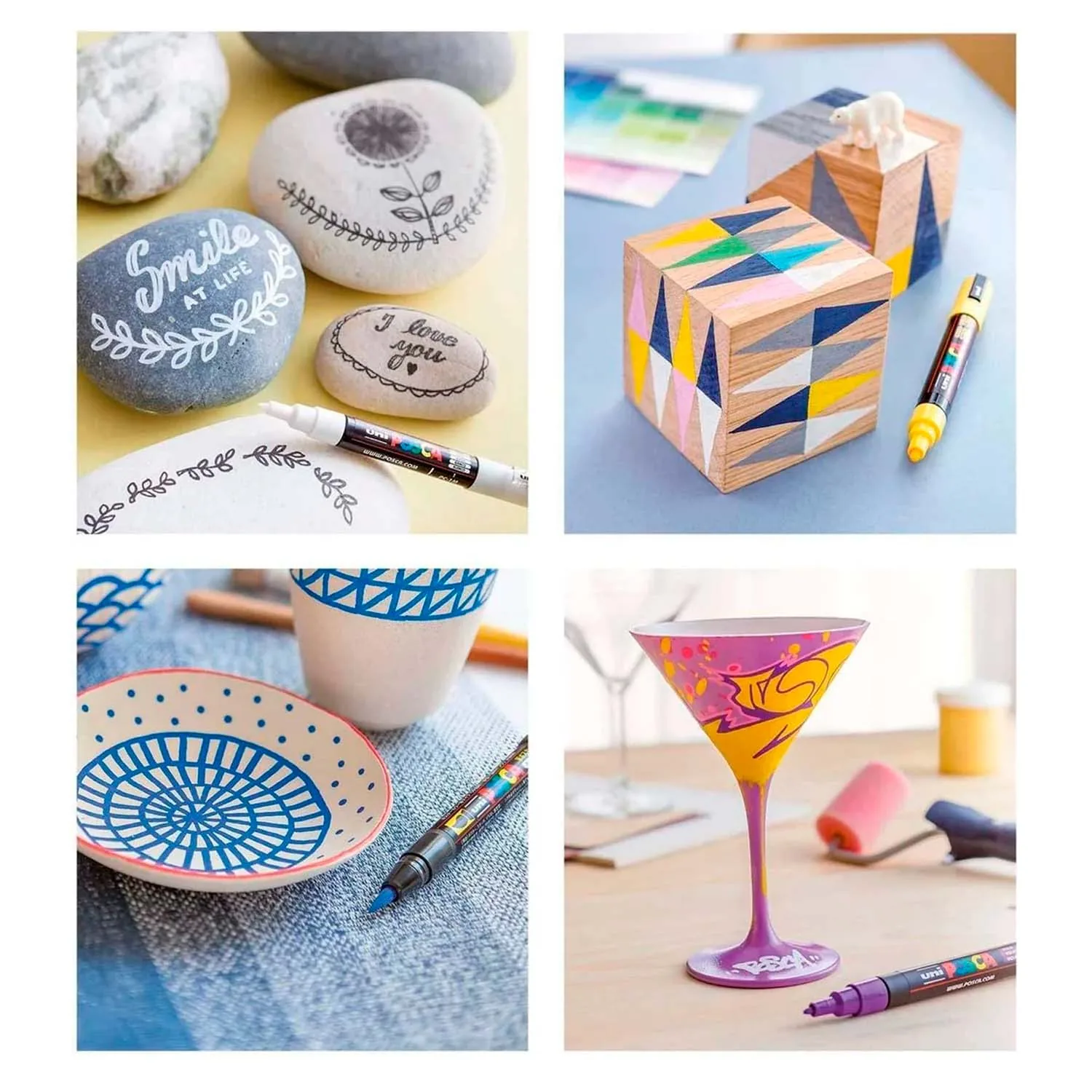 Set 8 Marcadores Uni Posca PC-1M - 0.7 mm