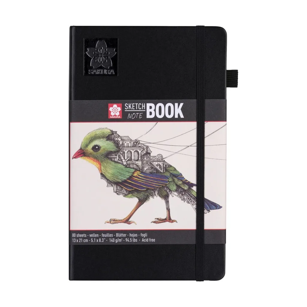 Sketchbook Sakura Blanco Crema A4 + Bolígrafo Jotter Parker