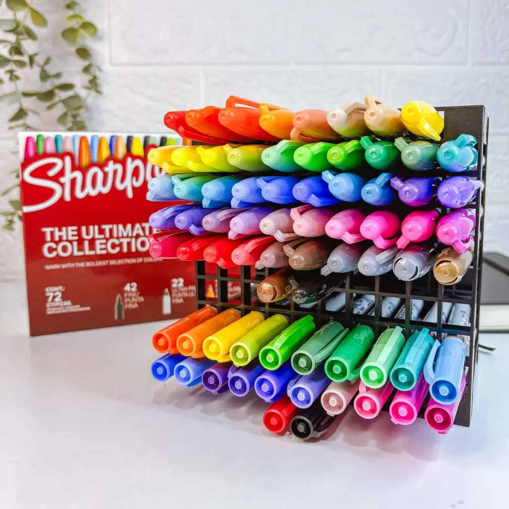 [PROMO35] 72 Marcadores Sharpie The Ultimate Collection + Organizador Renart