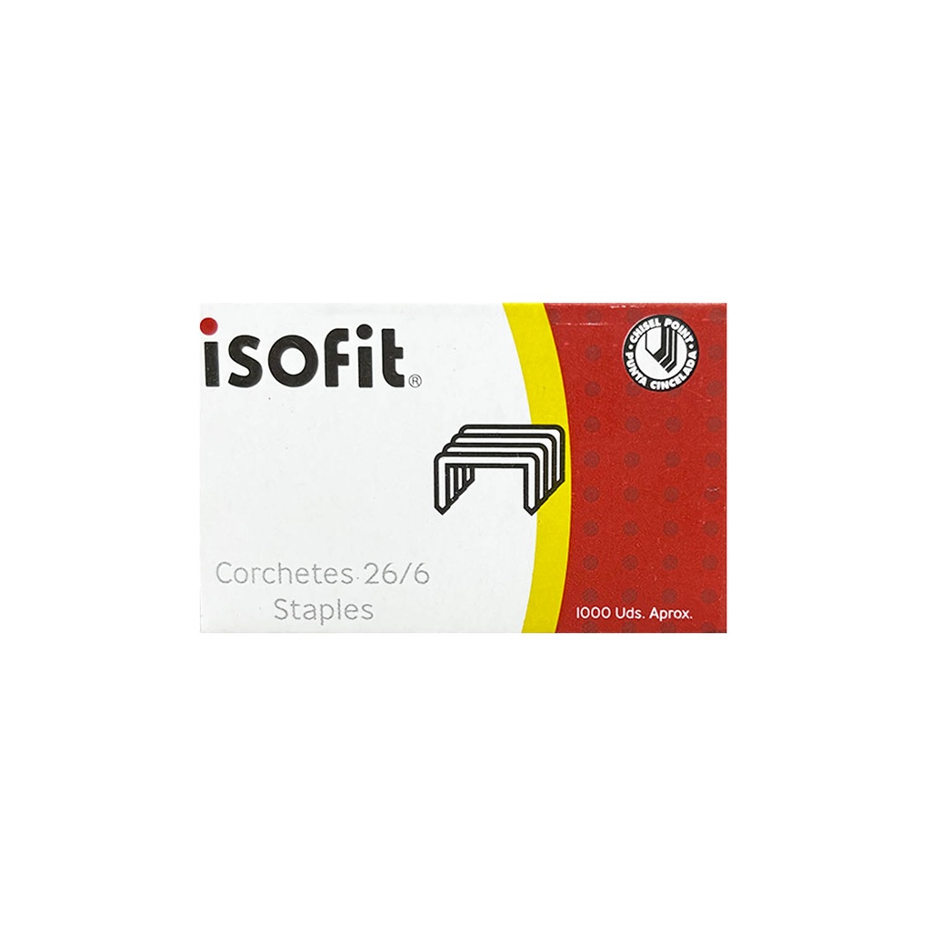 [11299-2] Corchetes Convencionales Isofit 26/6 (1000 ud)