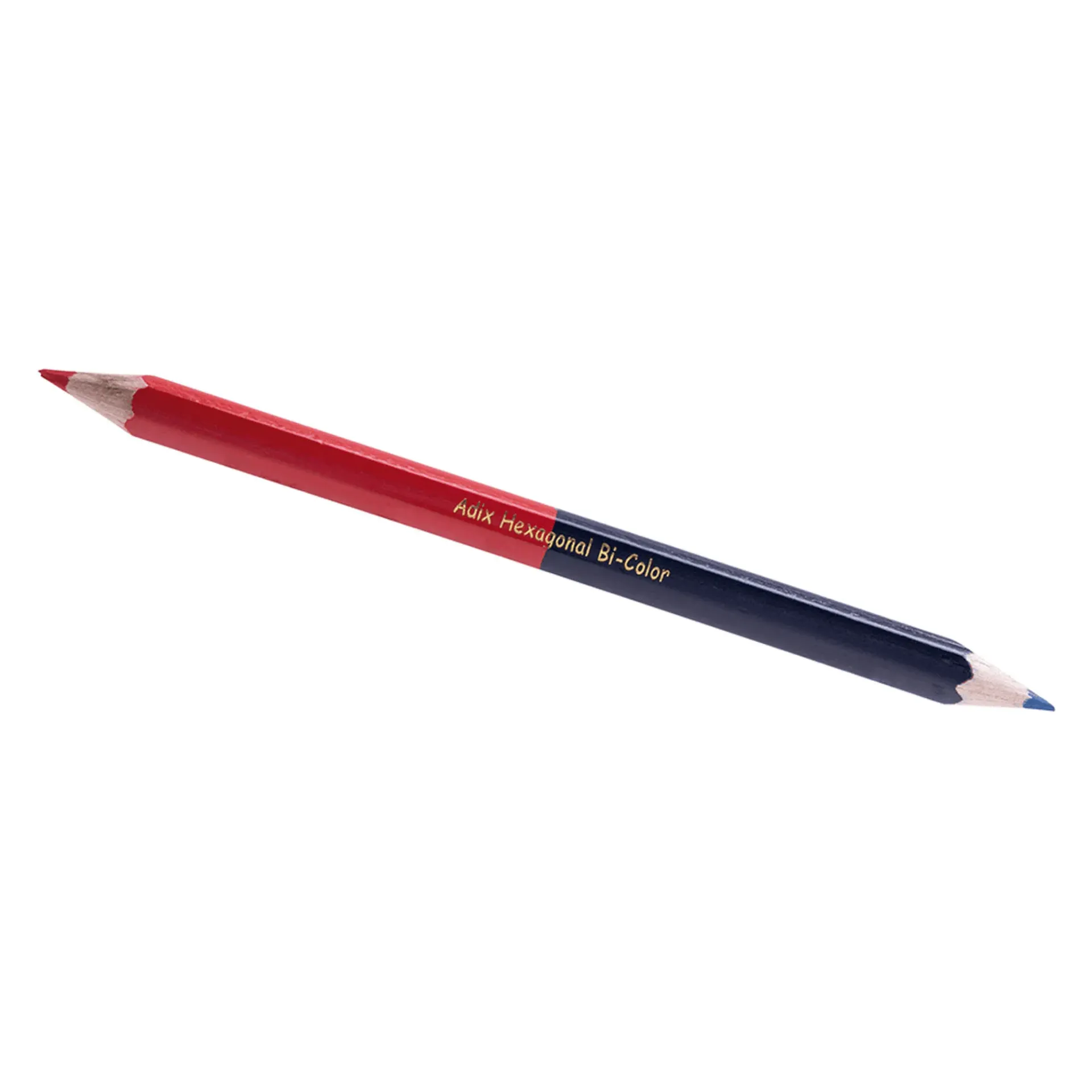 Lapiz Bicolor Grueso Rojo / Azul Adix