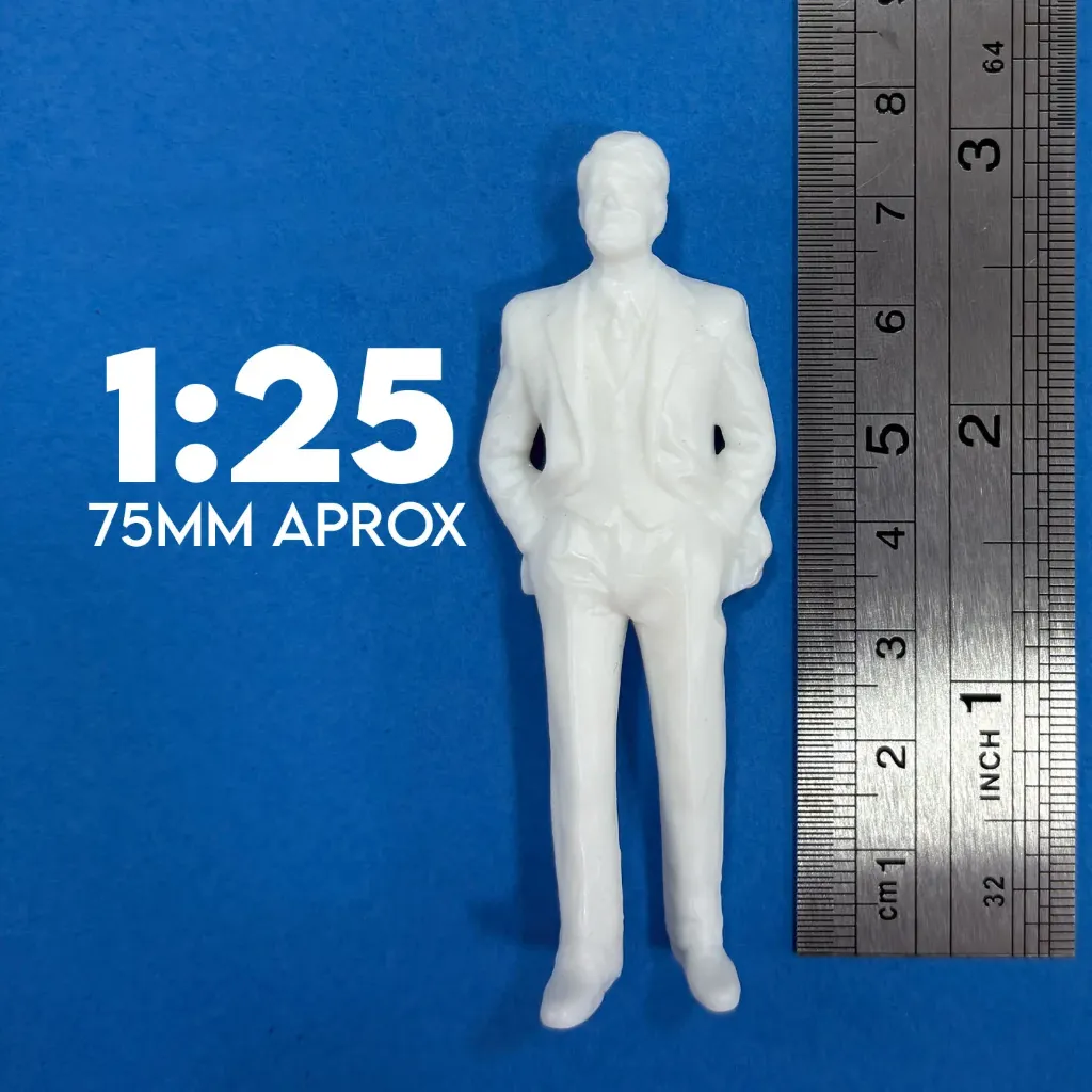 [FIES01025BL] Figura a escala 1:25 Blanco (1 ud)