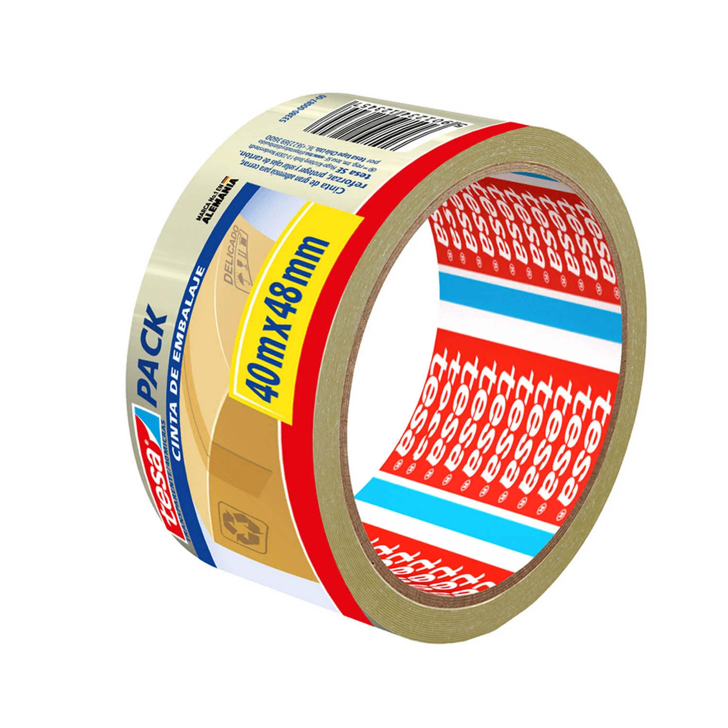 [53380TRANS] Cinta Embalaje Uso General Tesa Transparente 40m x 48mm