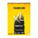 Croquera Canson XL Bristol 180gr 50 hjs A3 (29.7x42cm)