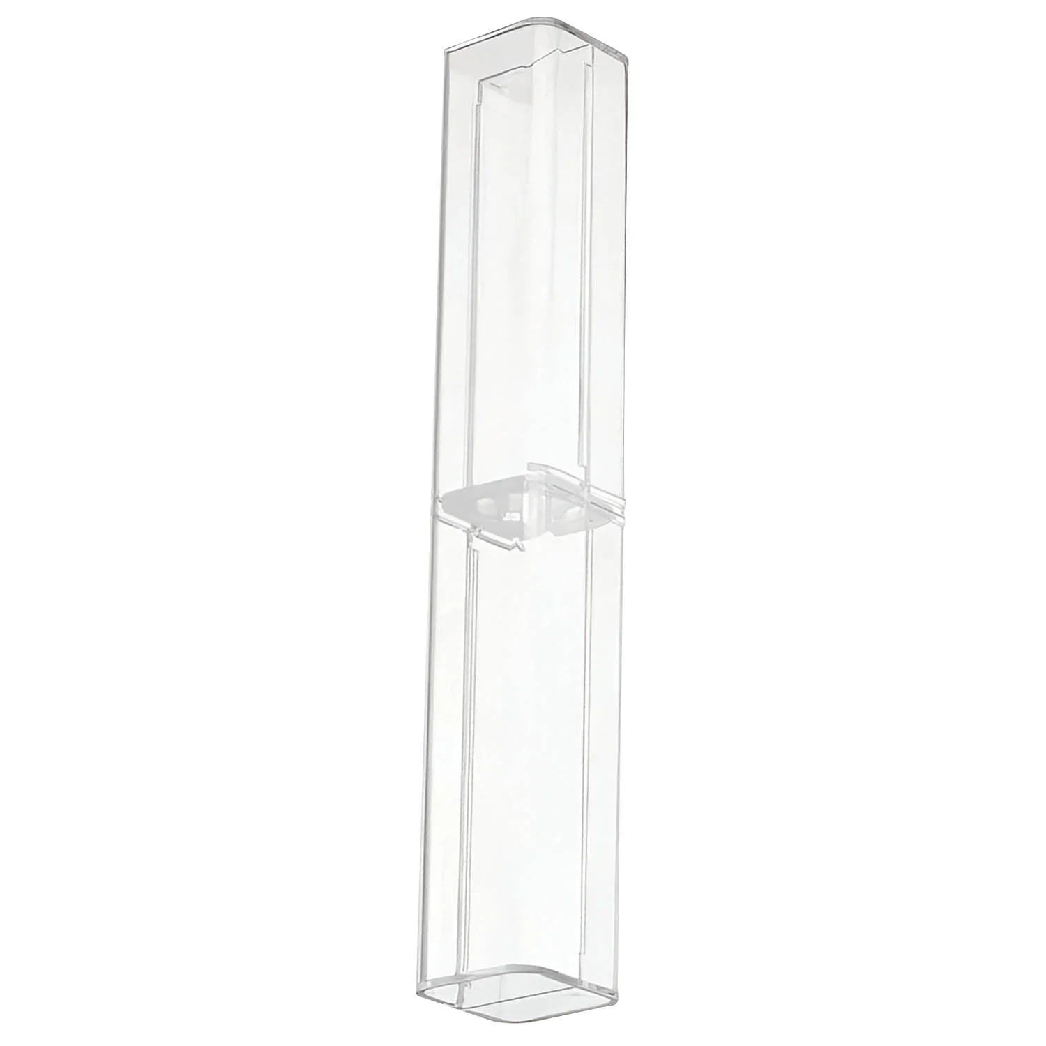 Estuche Acrilico Cuadrado Renart para Lápiz 15.5x2.5x2.5cm Transparente