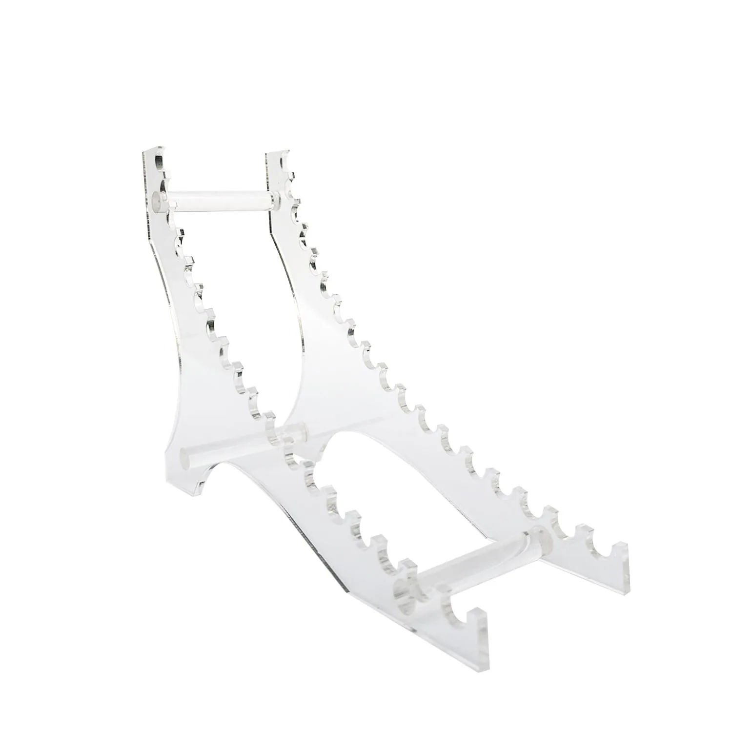 Exhibidor Acrilico Renart 15x20x6.5 cm 18 Espacios Horizontal 1cm ø