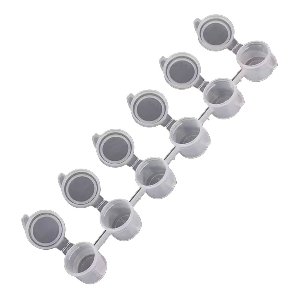 [FRPT01702005] Frascos Plásticos Renart para Pintura 6 uds 5ml