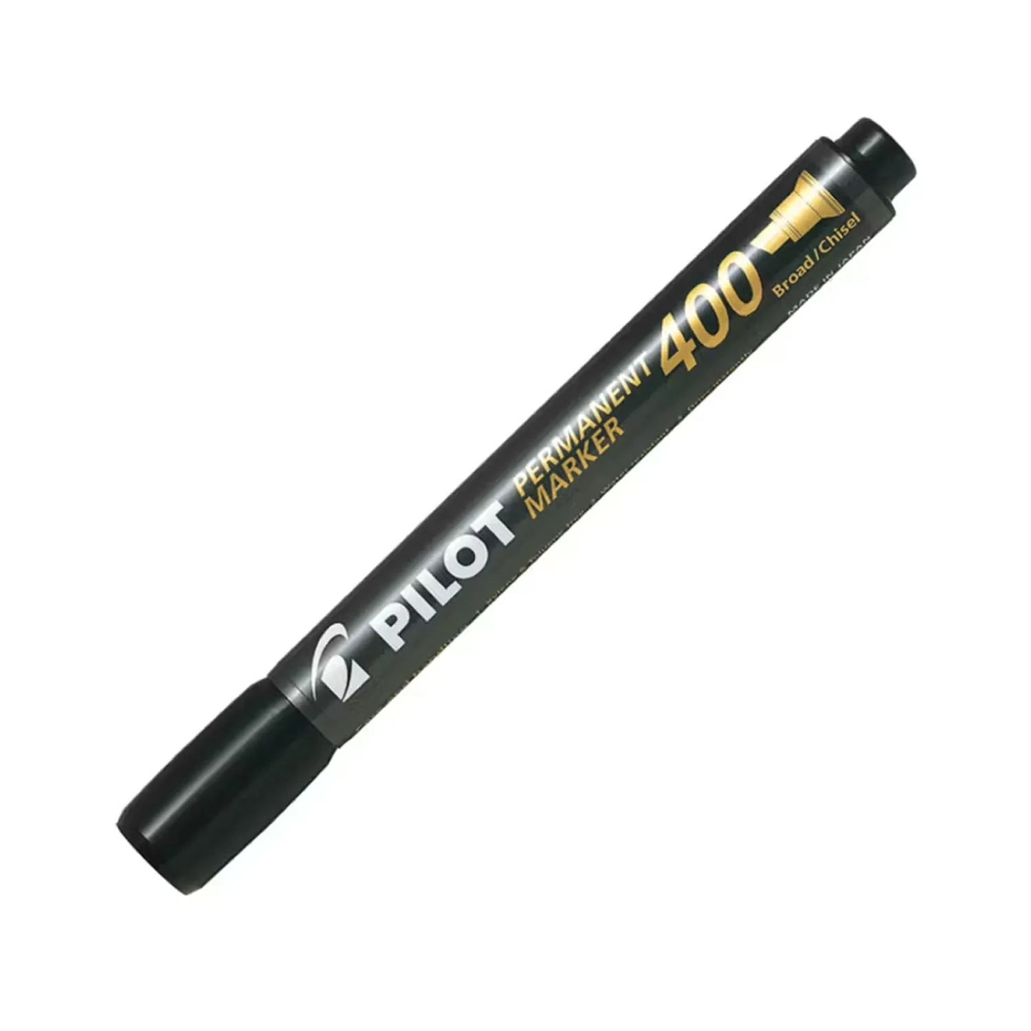 Marcador Permanente Biselado Negro Pilot