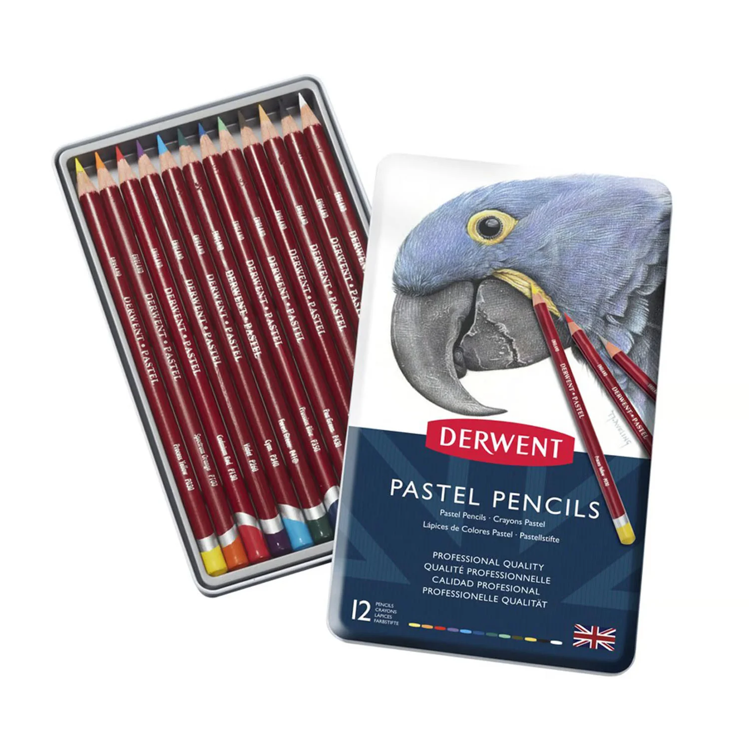 [32991] Set de Lápices Pastel Derwent 12 Colores