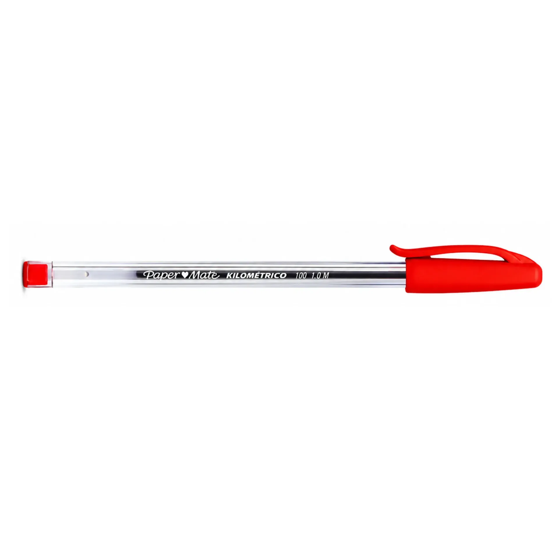 [1931765] Bolígrafo Kilométrico punta media colores tradicionales InkJoy 100ST 1.0mm (Rojo)