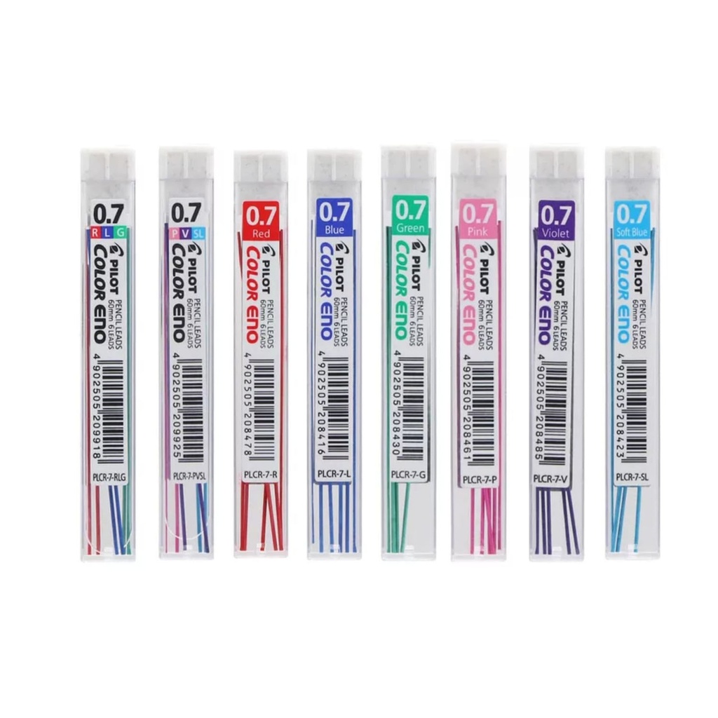 Minas 0.7mm colores surtidos Eno Pilot