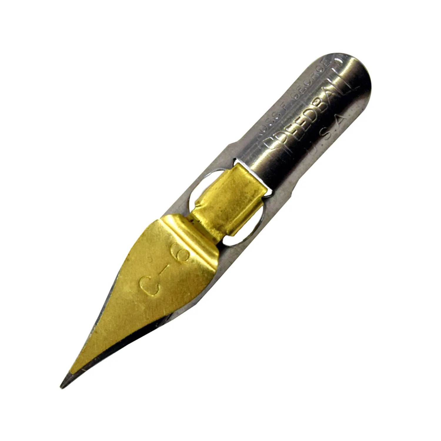 [3020] Plumillas "C" para Caligrafía de Punta Oblicua con Retenedor Speedball (C0-5mm)