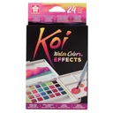 Sakura Koi Acuarela + Waterbrush 24 Colores 4M +8F +12P