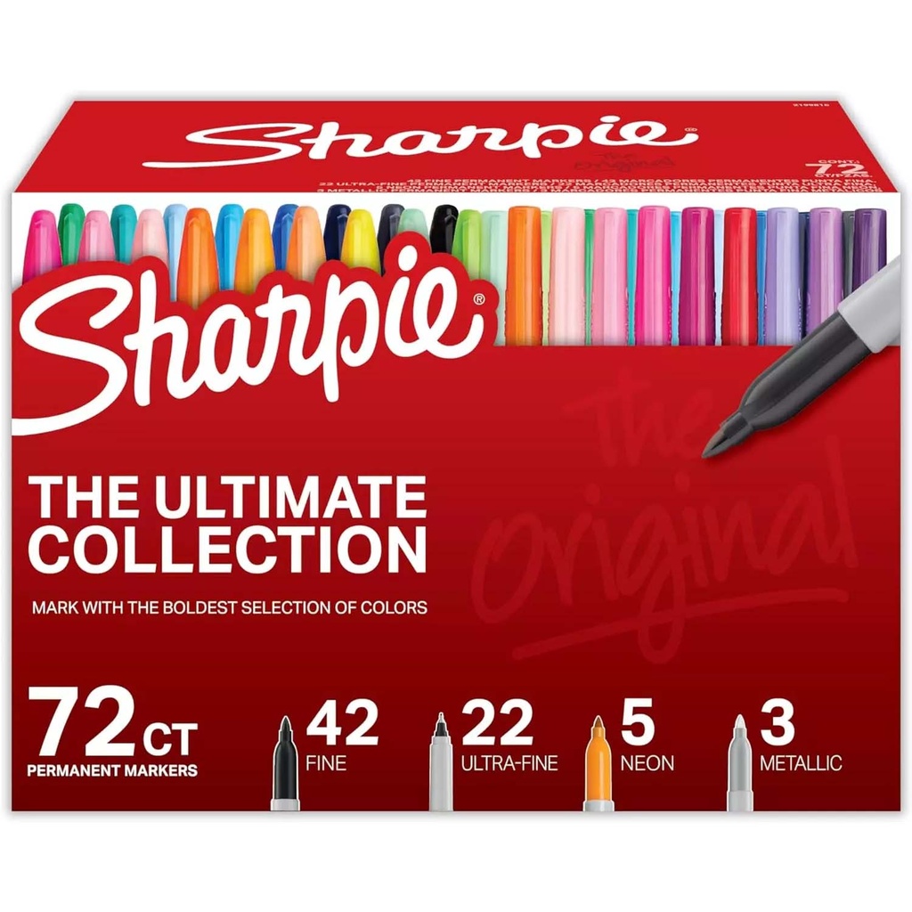 Marcador Sharpie The Ultimate Collection 72 Colores