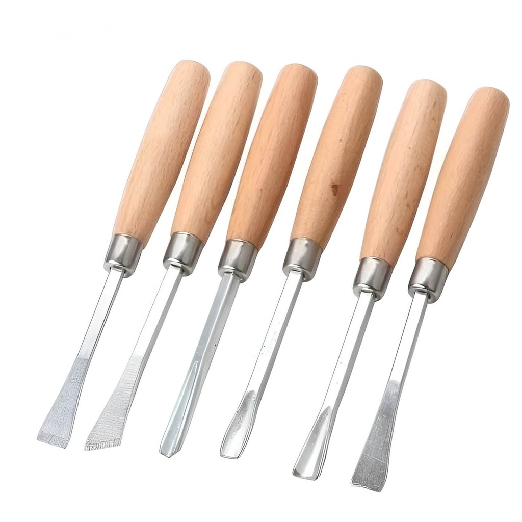 Gubias De Tallado Renart Set 6 pcs. Para Carpintería