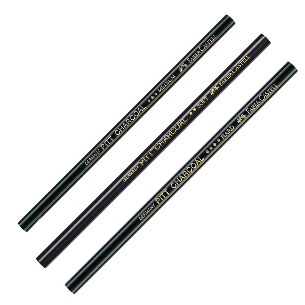 [117400] Lápiz Carboncillo Faber-Castell Pitt Charcoal 2907 (Medio)