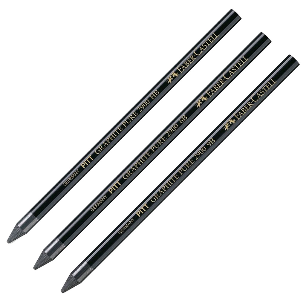 [117307] Lápiz Grafito Faber-Castell Puro 2900 (6B)