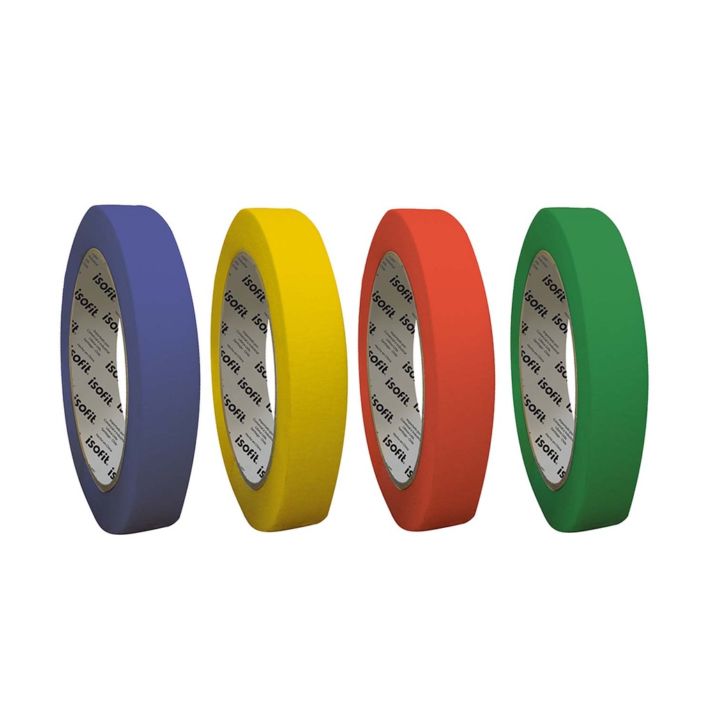 [34778-7] Masking Tape Isofit 18mm x 40mts (Rojo)