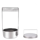 Recipiente Lavador de Pinceles Renart De Acero Inoxidable