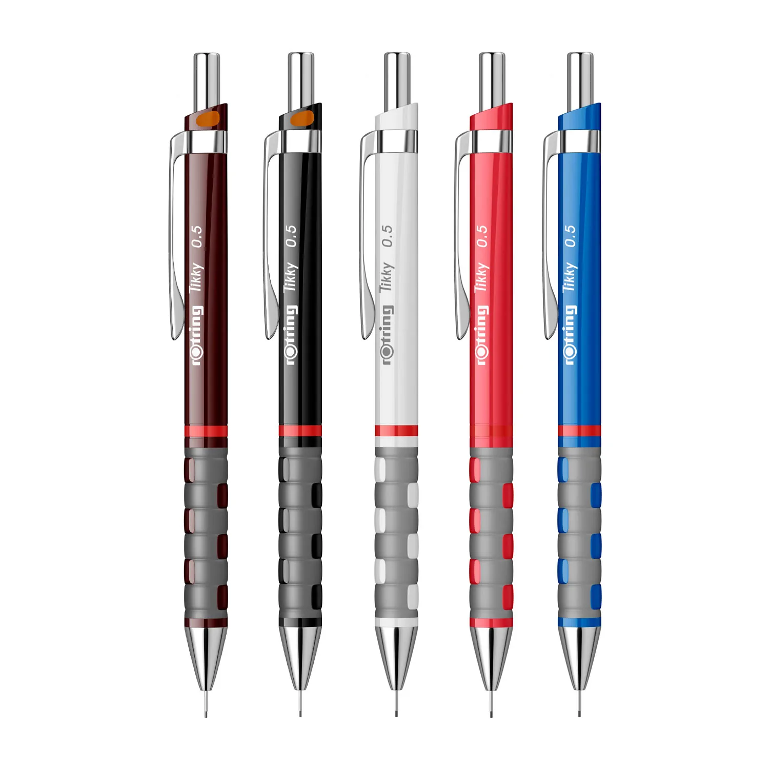 [1904699] Portamina Tikky Rotring 0.5mm (Rojo)