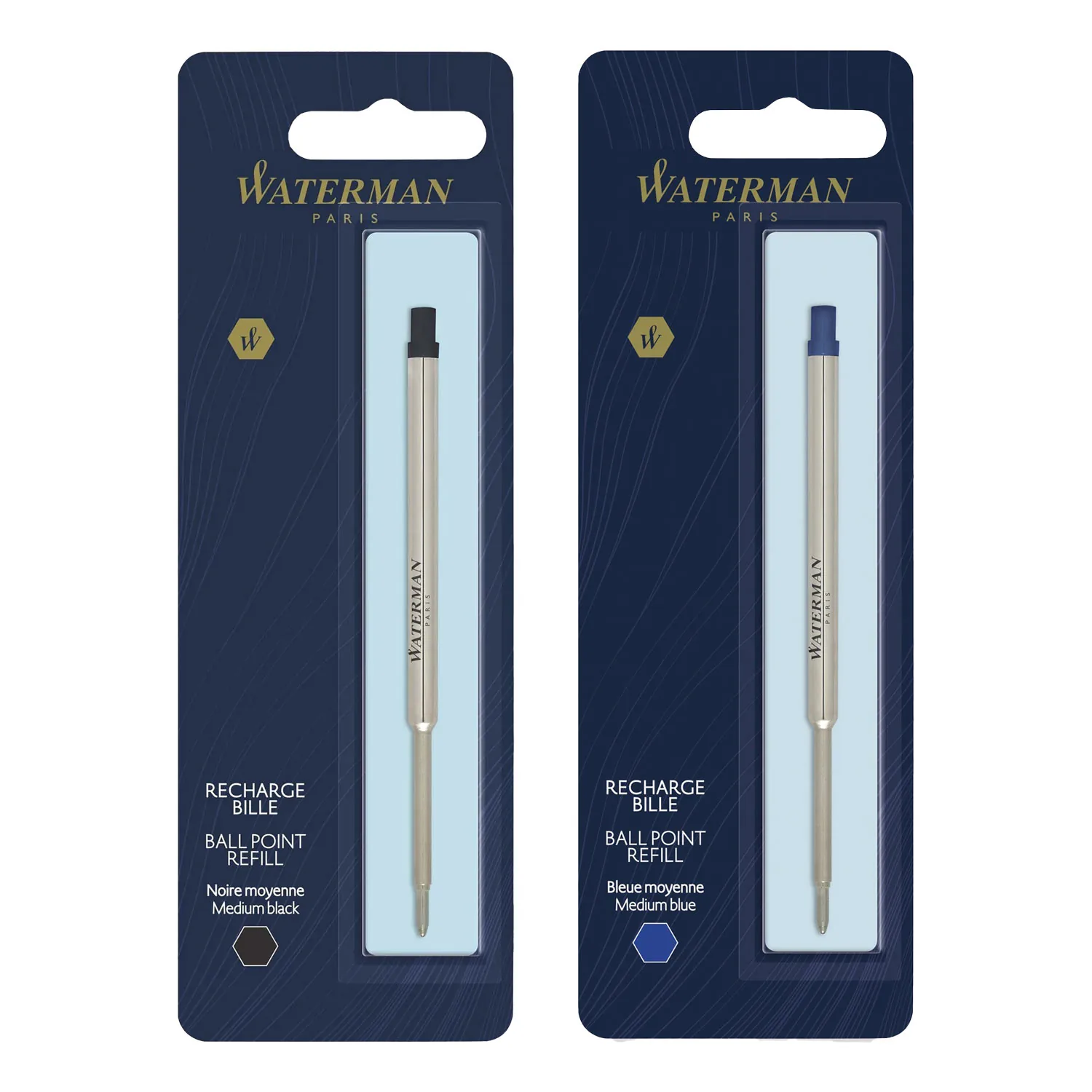 [S0944490] Repuestos (M) Para Bolígrafo Waterman (Azul)