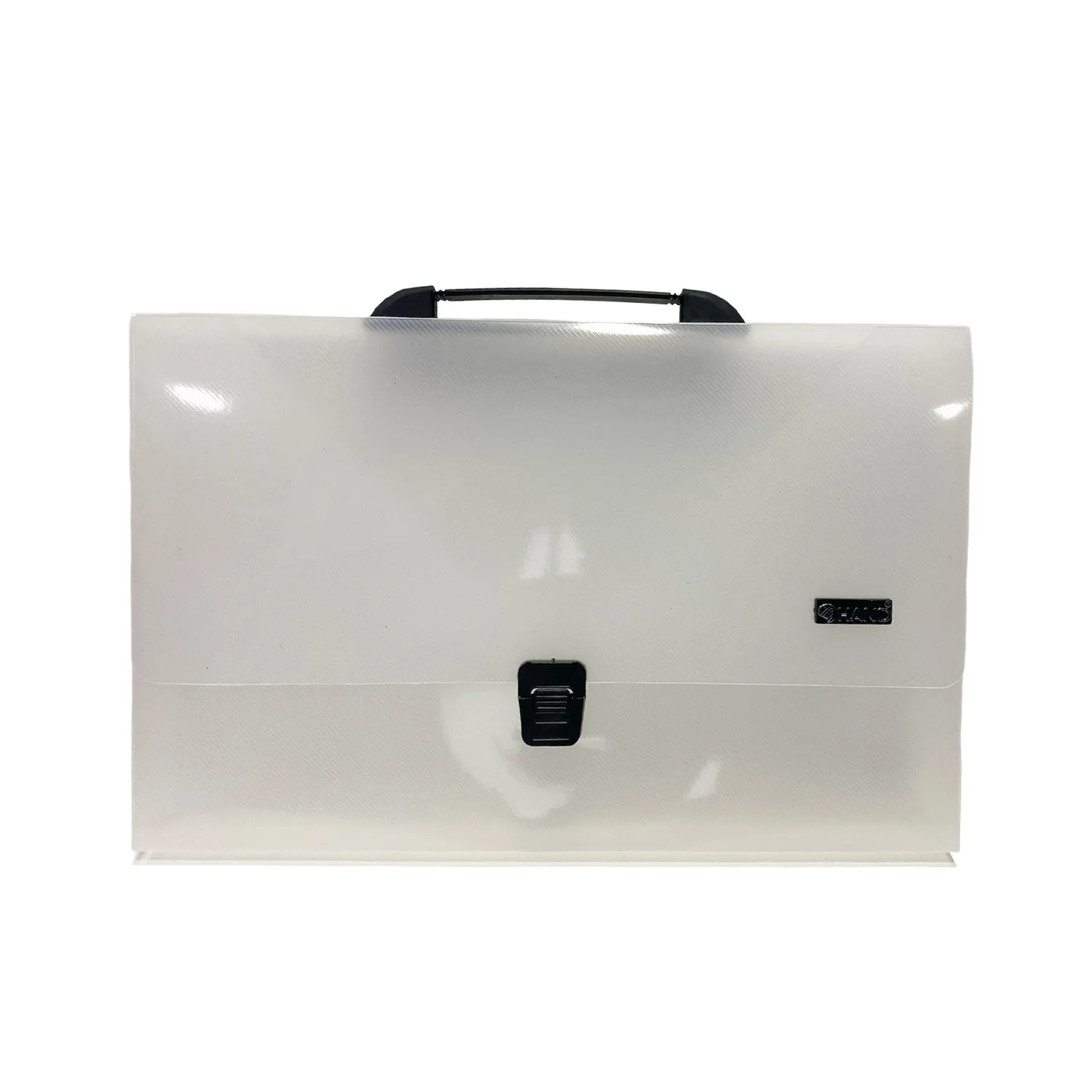 [#3132-FC] Maletín portafolio vinílico semi-transparente (24x38cm)