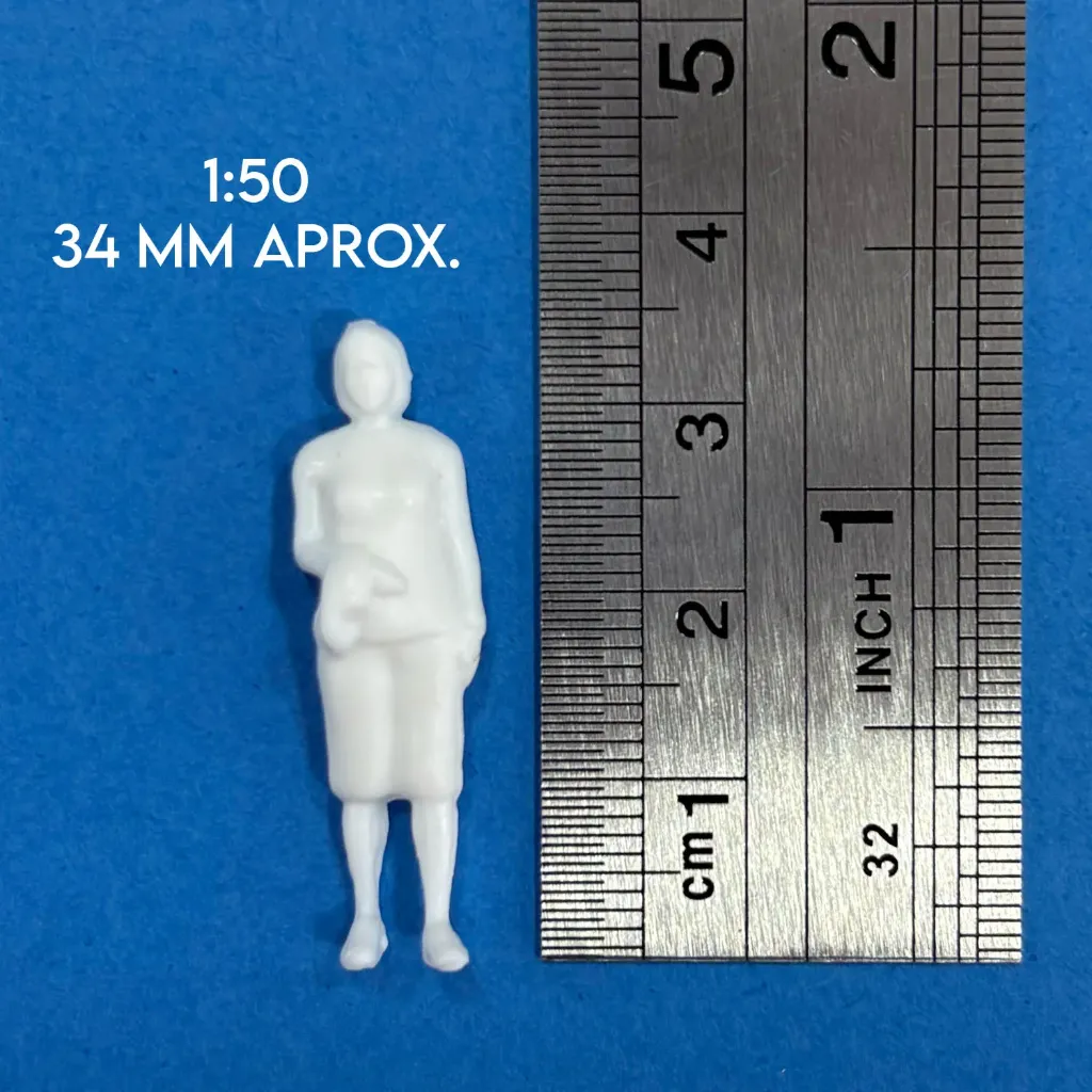 [FIES01050BL] Figura a escala 1:50 Blanco