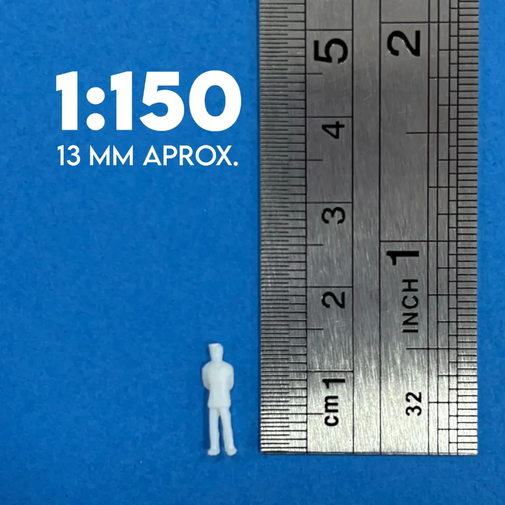 [FIES01150BL] Figura a escala 1:150 Blancas (1 ud)