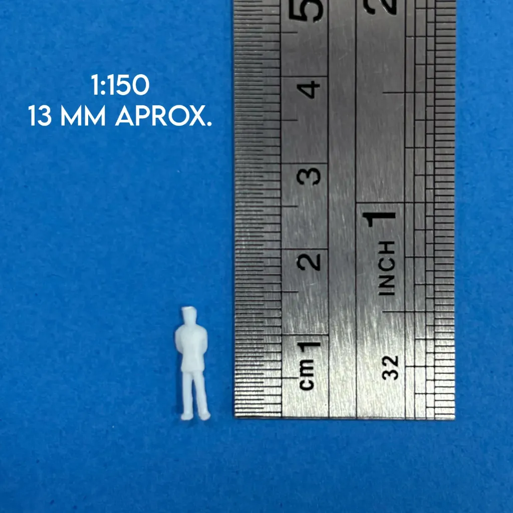 [FIES01150BL] Figura a escala 1:150 Blancas (1 ud)
