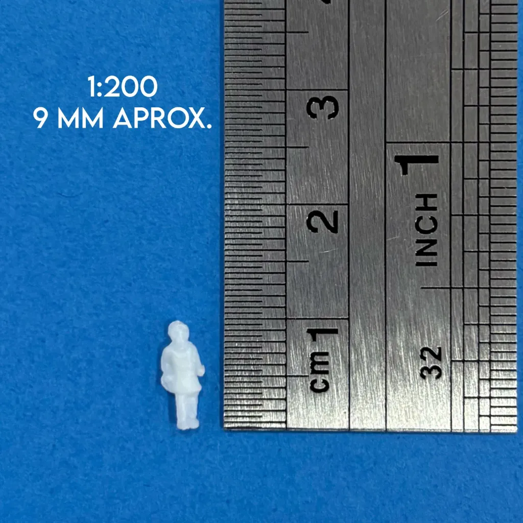 [FIES01200BL] Figura a escala 1:200 Blancas (1 ud)