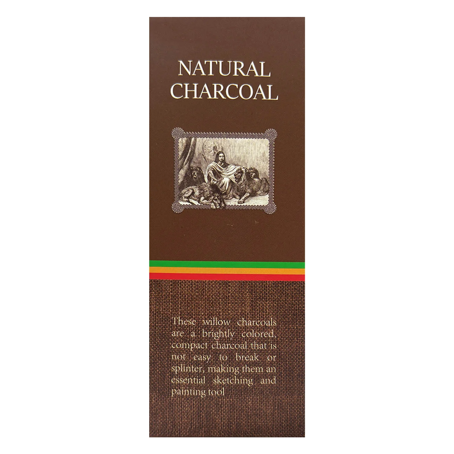 Barra de Carboncillo Vegetal Renart 10und (3-6mm)