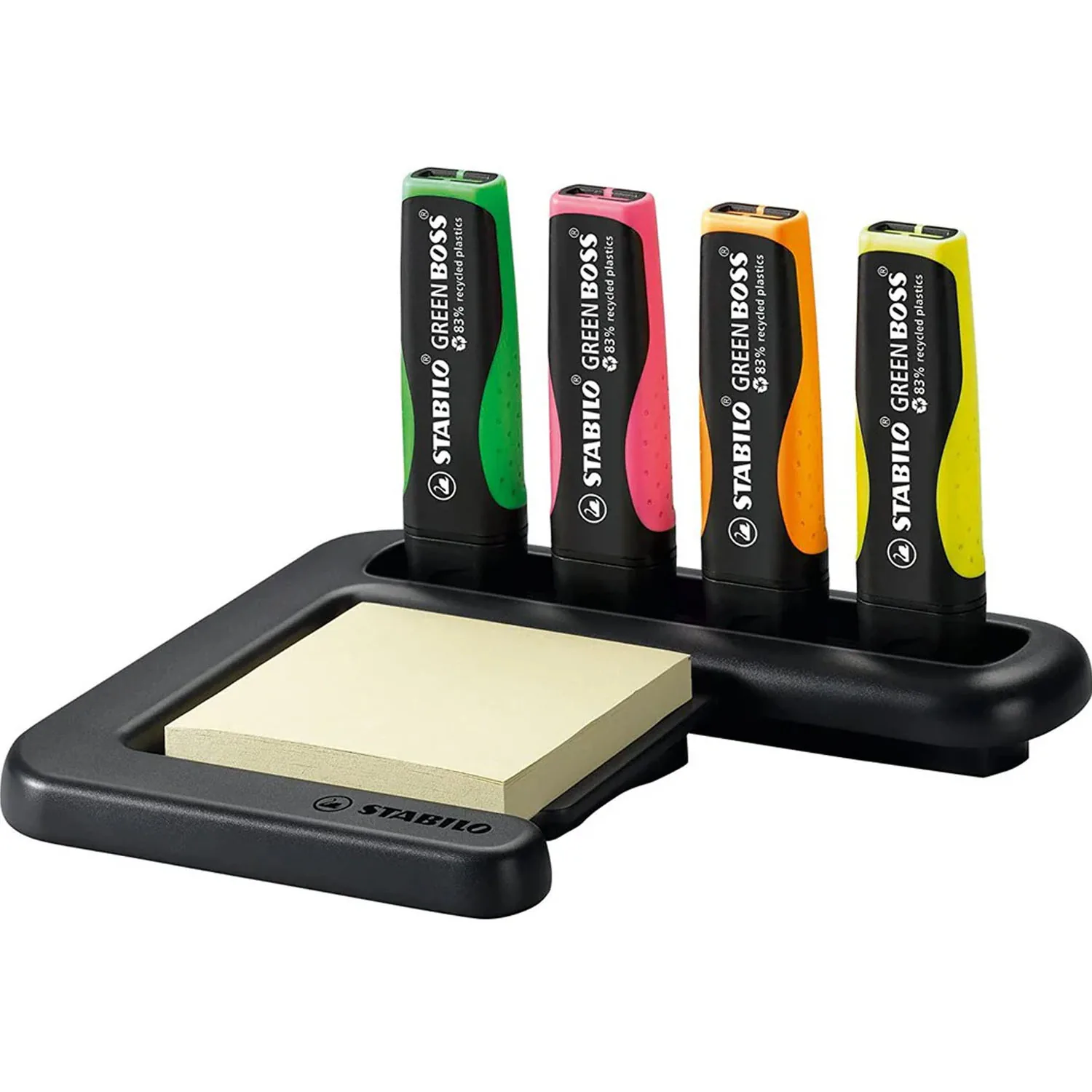 [SB1224] Set Destacadores Stabilo Green Boss Escritorio (4 uds)