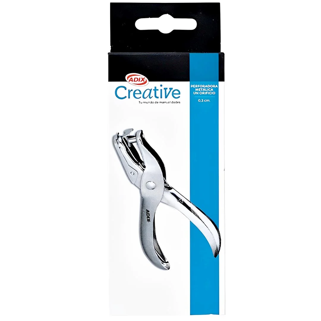 [C704001] Perforadora Tipo Alicate Adix de 1 Orificio (0.32cm)